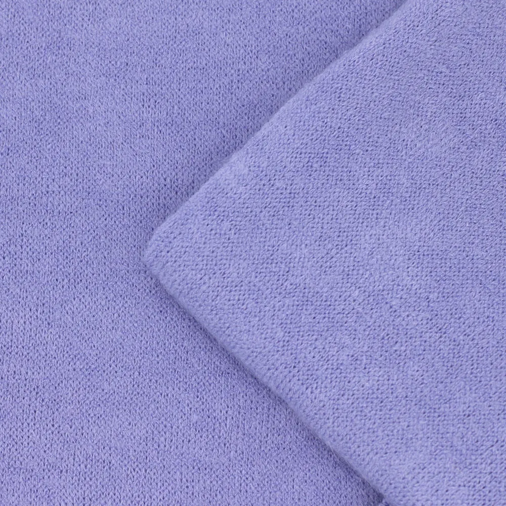 Babymoon Knitted Wool Bean Bag Layer | Backdrop Photography Props | Light Purple