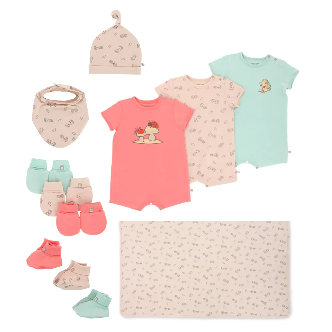 Bamboo Newborn Baby Gift Set (With Blanket) - An Adventure