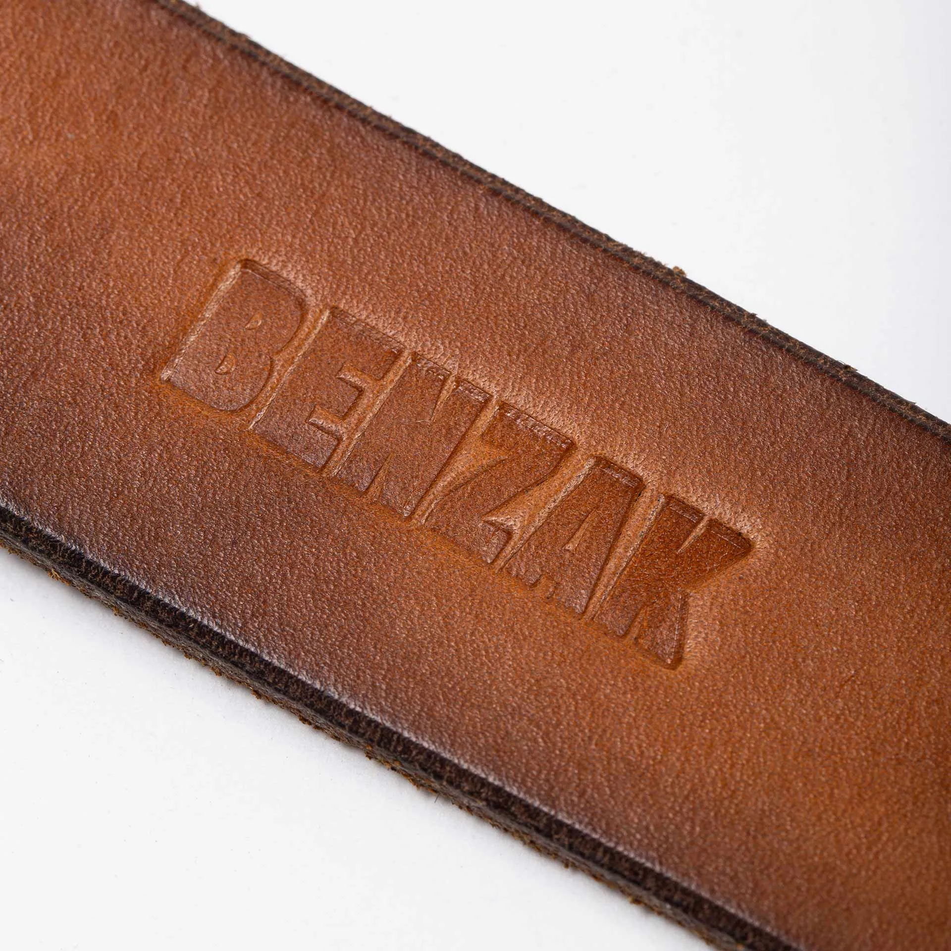 BENZAK x BY BOAZ BELT 32mm vegetable tanned leather / brown