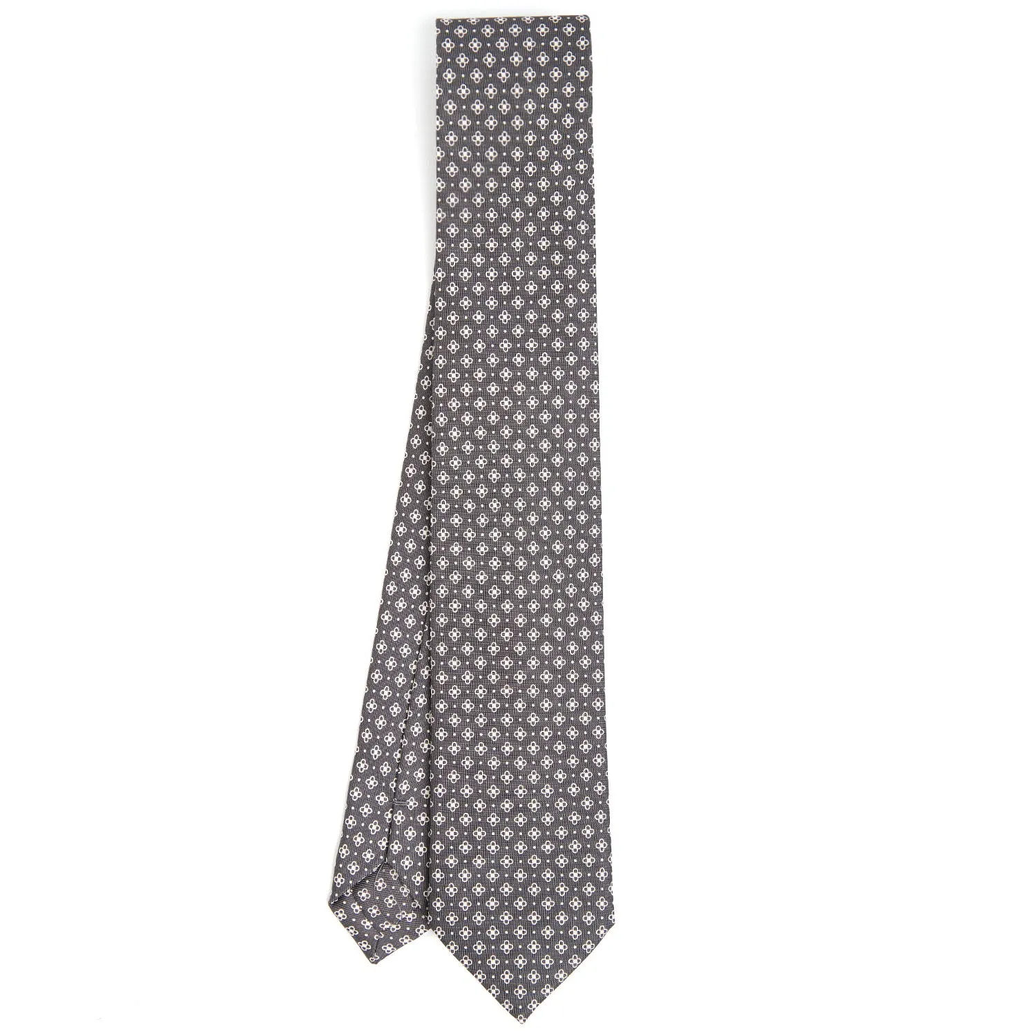 DARK GREY SARTORIAL 7 CM SILK TIE