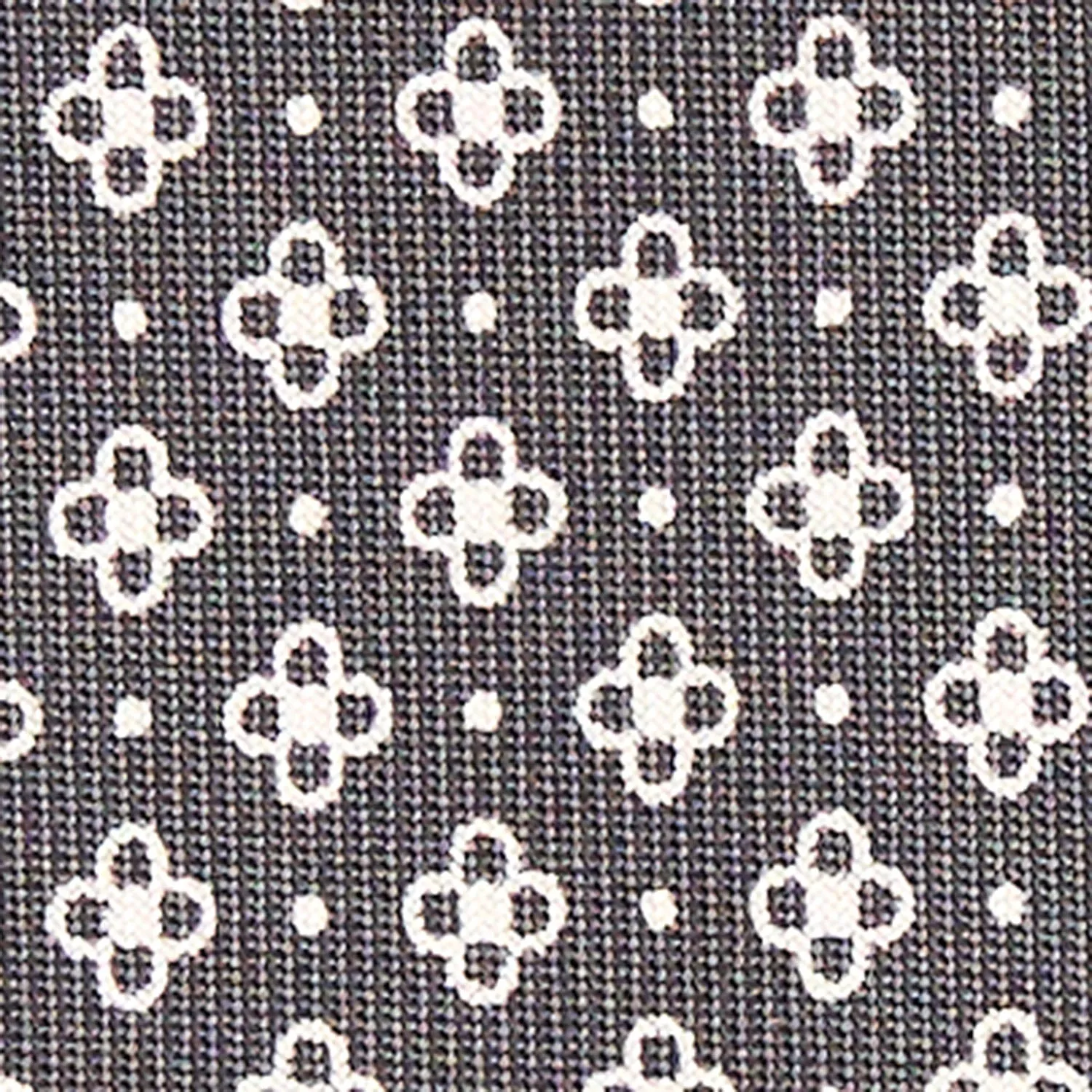DARK GREY SARTORIAL 7 CM SILK TIE