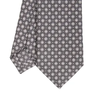 DARK GREY SARTORIAL 7 CM SILK TIE