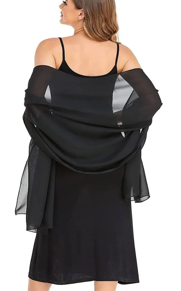 DBM21 Assorted 24pk Solid Lightweight Shawls Scarves Wraps Sarong