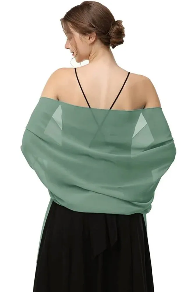 DBM21 Assorted 24pk Solid Lightweight Shawls Scarves Wraps Sarong