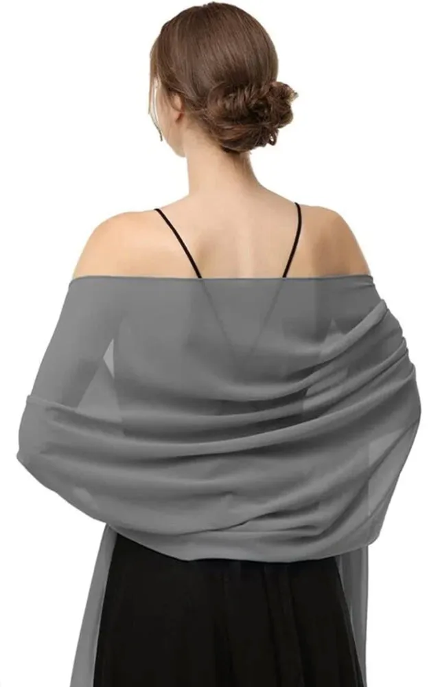 DBM21 Assorted 24pk Solid Lightweight Shawls Scarves Wraps Sarong