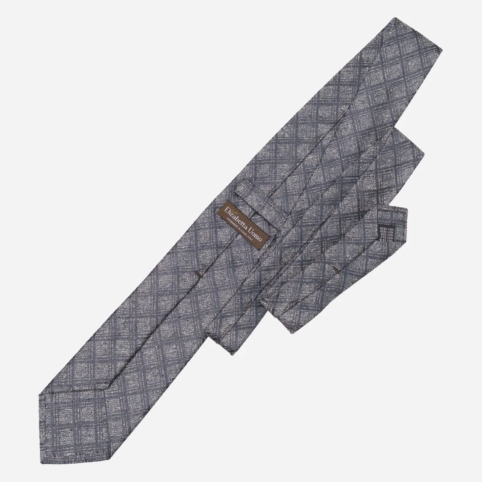 Empoli - Silk Jacquard Tie - Slate Grey
