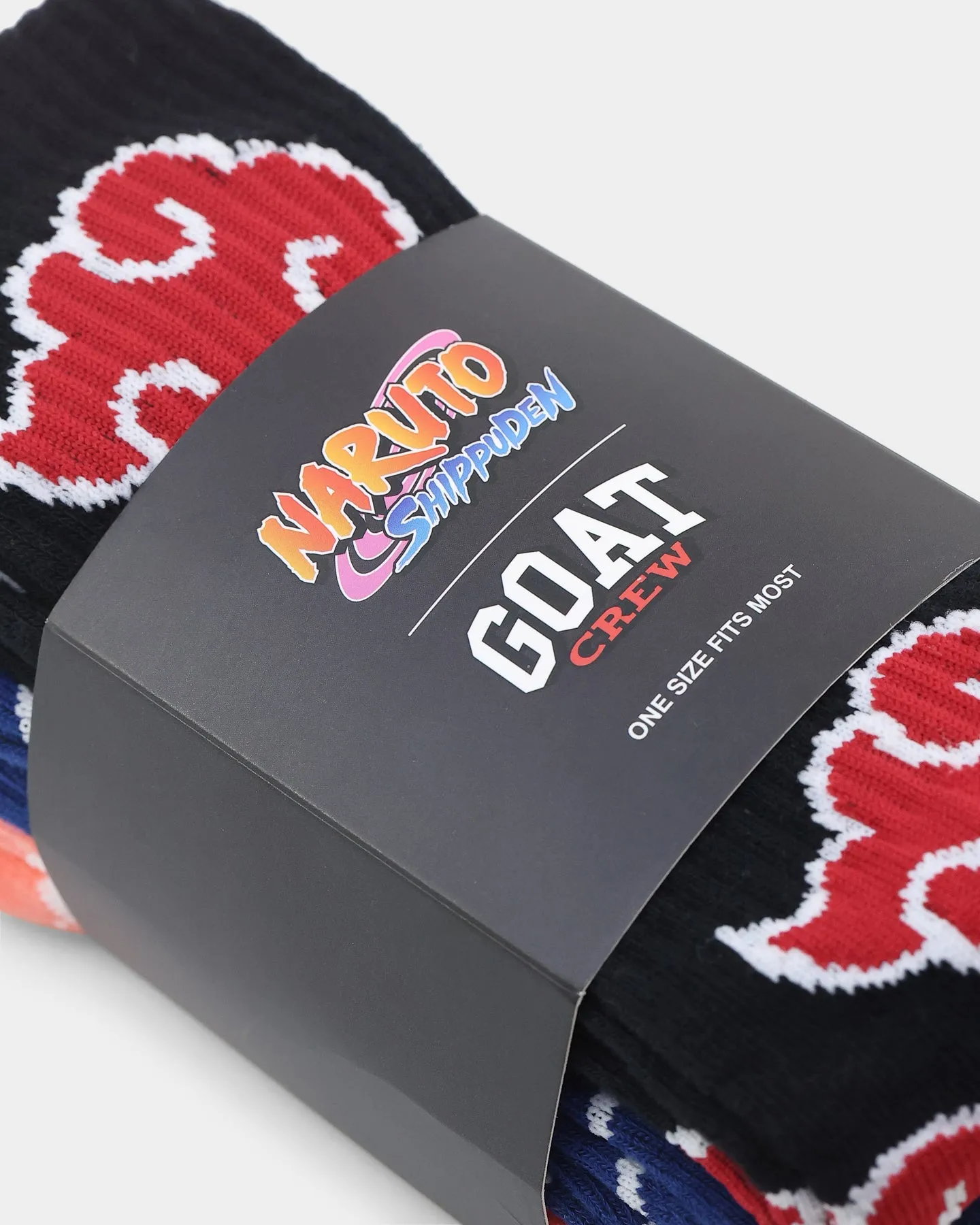 Goat Crew X Naruto Naruto: Shippuden Socks 3PK Multi