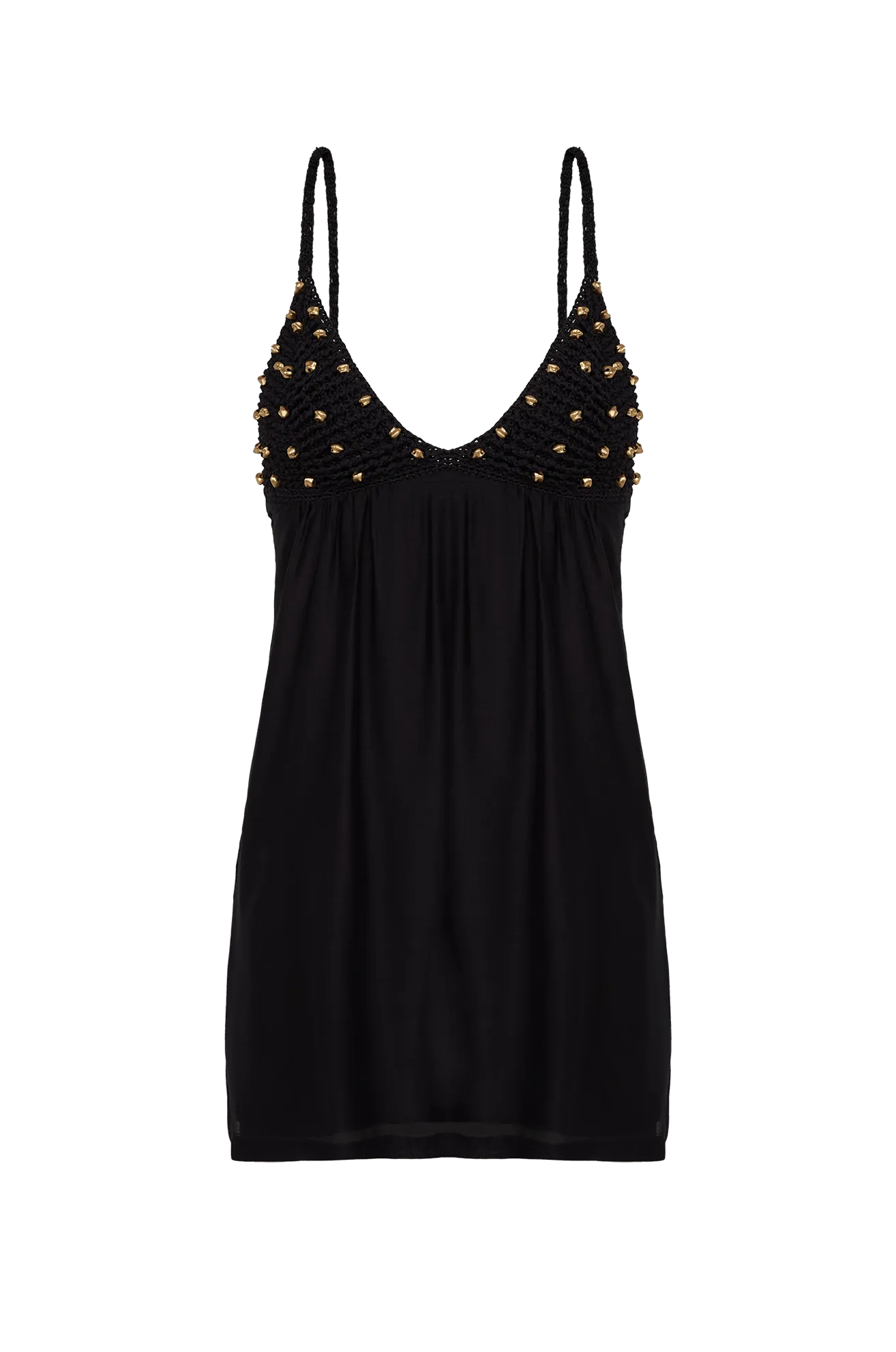 Ivy Short Dress - Black