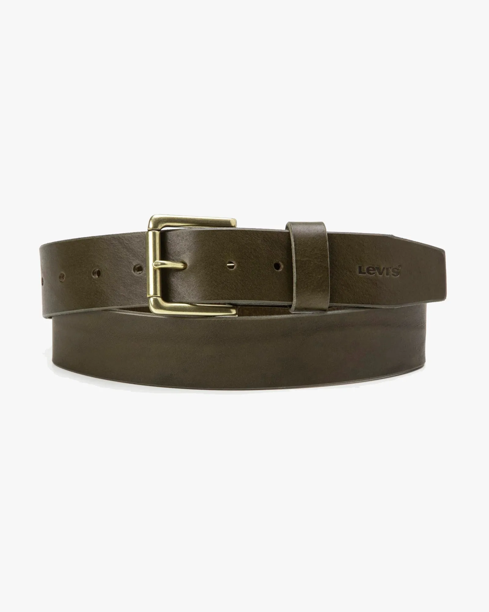 Levi's® Heritage Leather Belt - Olive