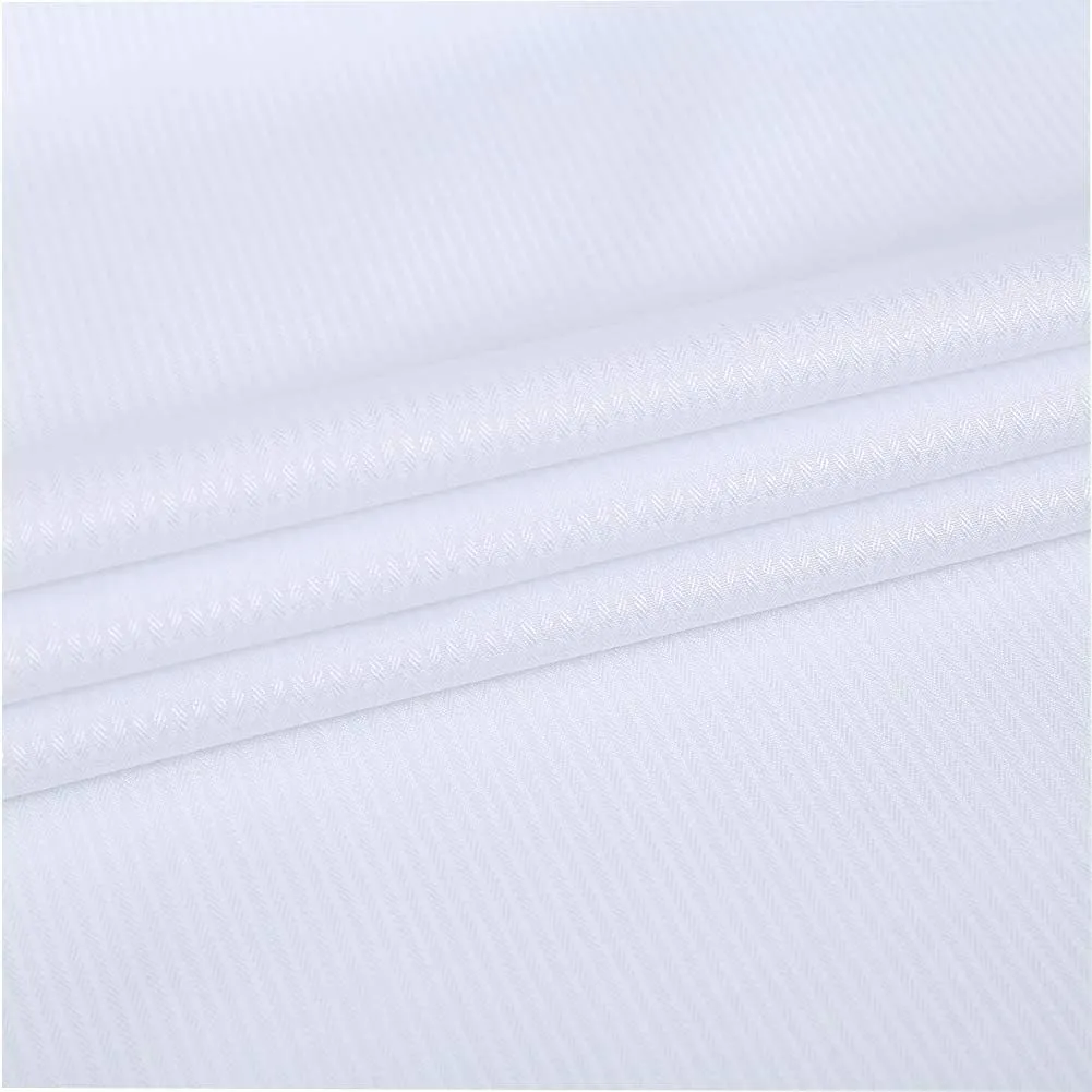 Men's Classic Casual Vertical Striped Slim Fit Long Sleeve Dress Shirts