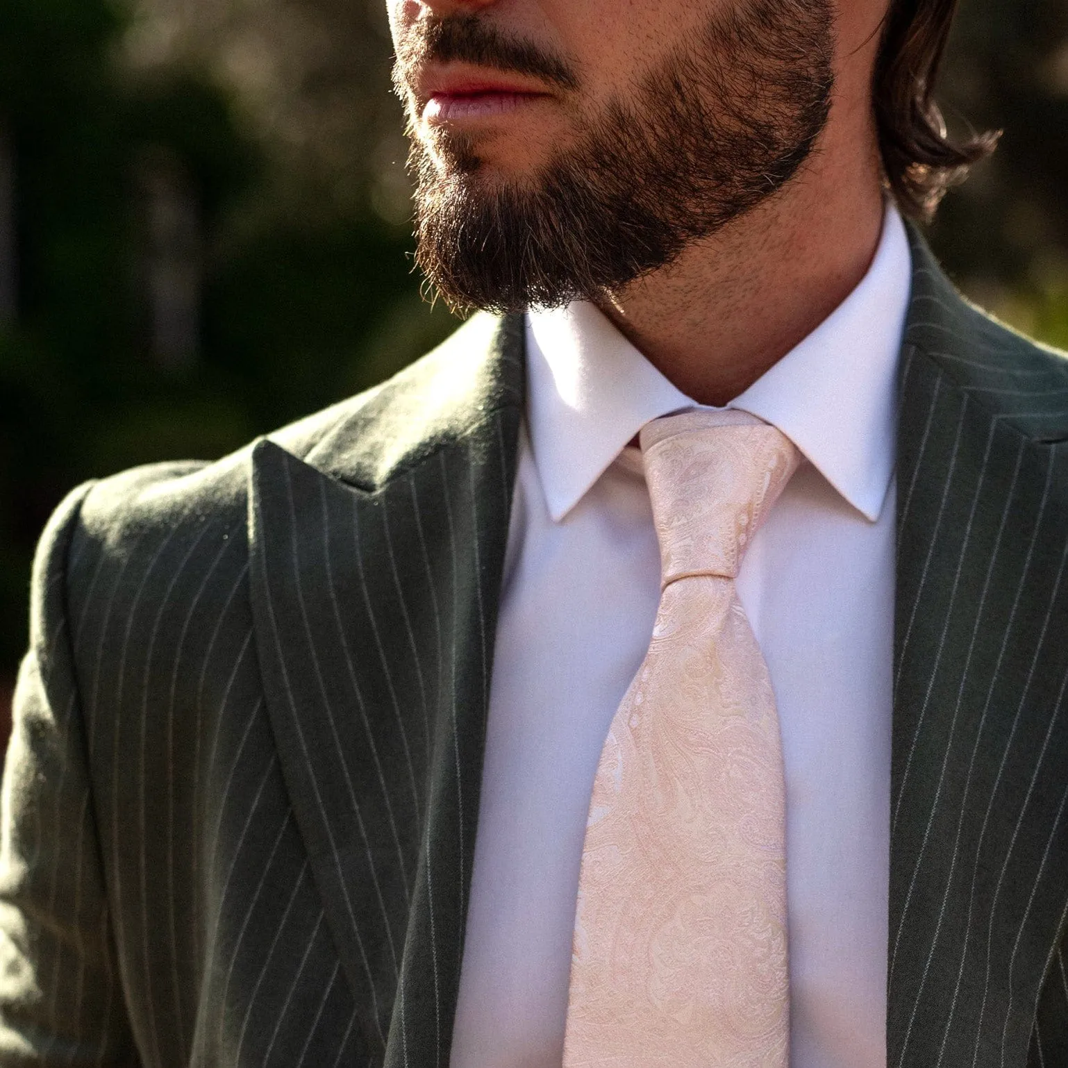 Montecarlo - Silk Jacquard Tie - Pink