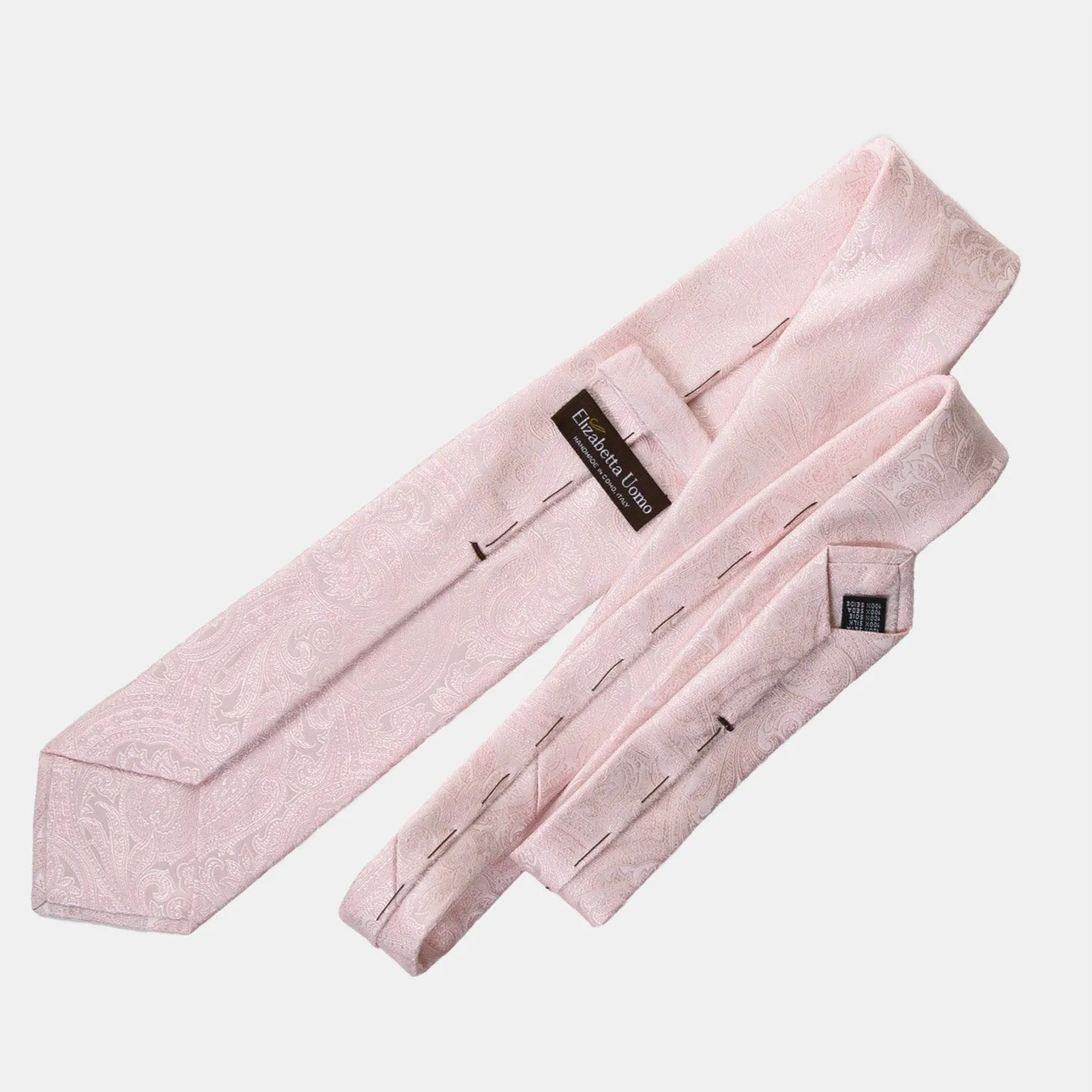 Montecarlo - Silk Jacquard Tie - Pink