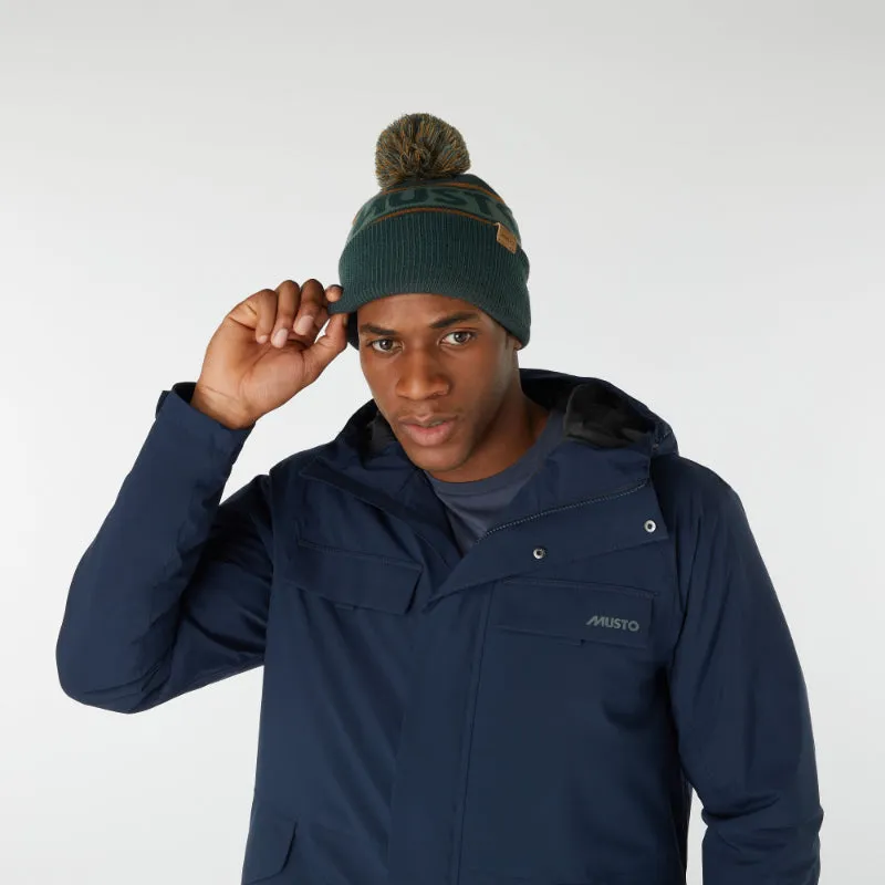 Musto Bobble Hat - Darkest Spruce Mix