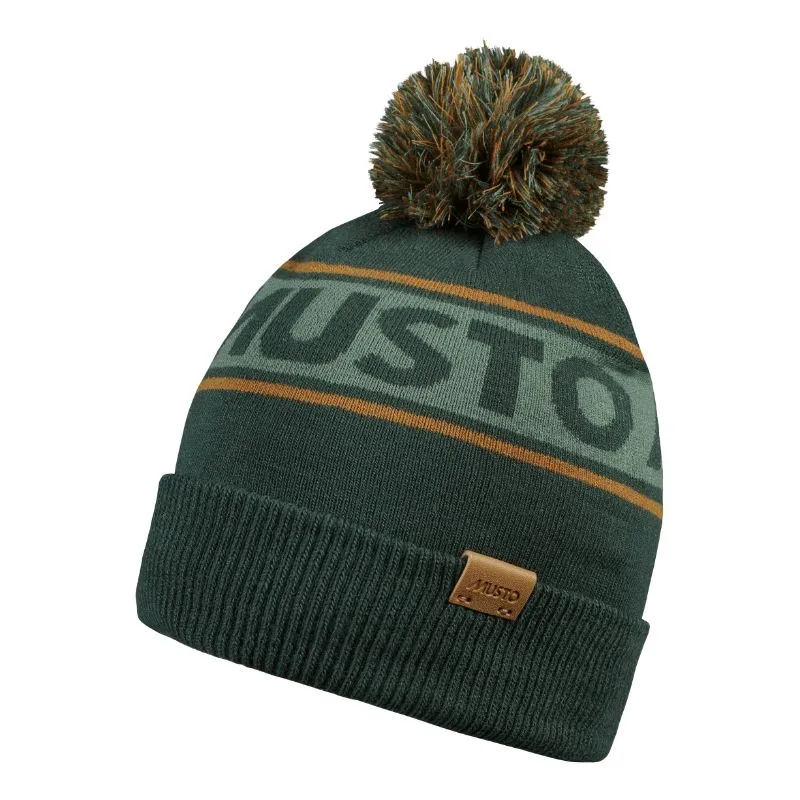 Musto Bobble Hat - Darkest Spruce Mix