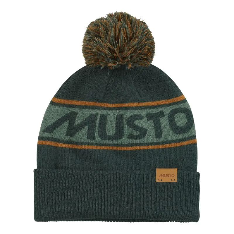 Musto Bobble Hat - Darkest Spruce Mix