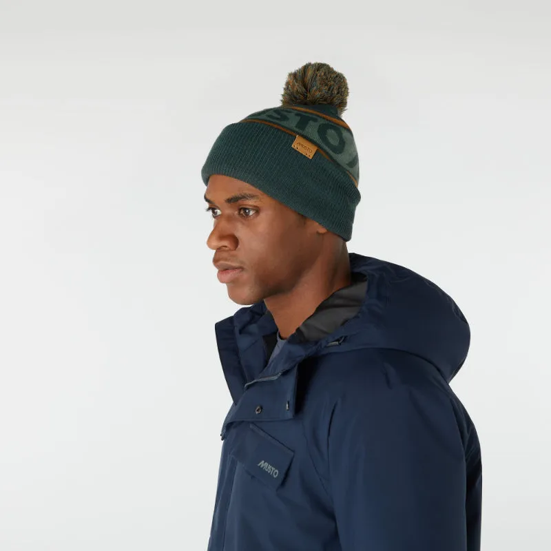 Musto Bobble Hat - Darkest Spruce Mix