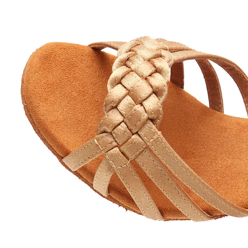 New Soft Comfortable Women's High-heeled Latin Dance Shoes