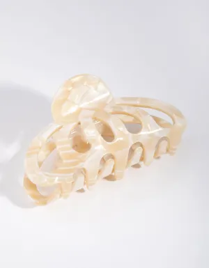 Orange Swirl 5-Hole Claw