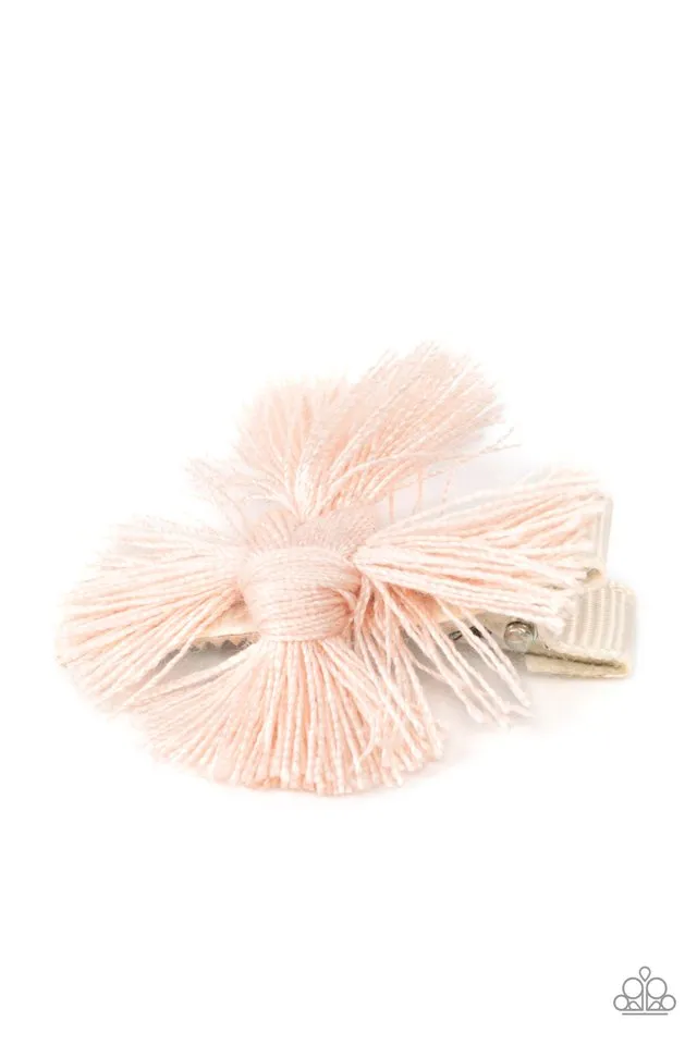 Paparazzi Hair Accessories ~ Tasseled Terrace - Pink