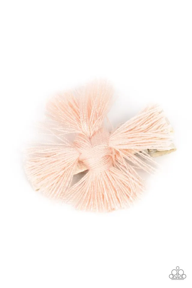 Paparazzi Hair Accessories ~ Tasseled Terrace - Pink