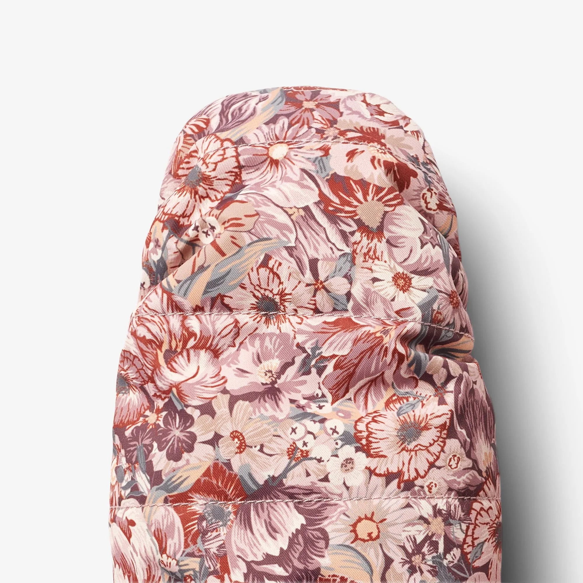 Puffer Mittens Jazz - flowers in plenty
