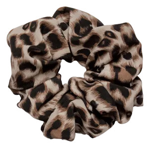 Stay Wild  Scrunchie in Beige