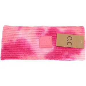 TIE DYE HEAD WRAP WITH RUBBER PATCH